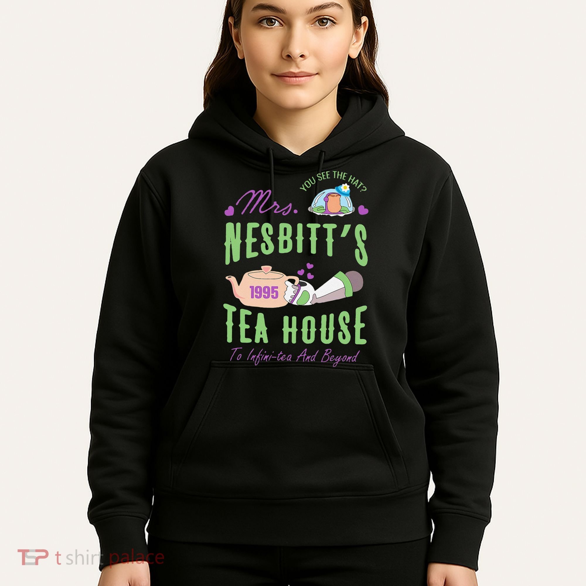Mrs NesbitS 1995 Tea House Infinitea And Beyond Hoodie