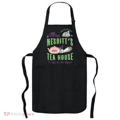 Mrs NesbitS 1995 Tea House Infinitea And Beyond Apron