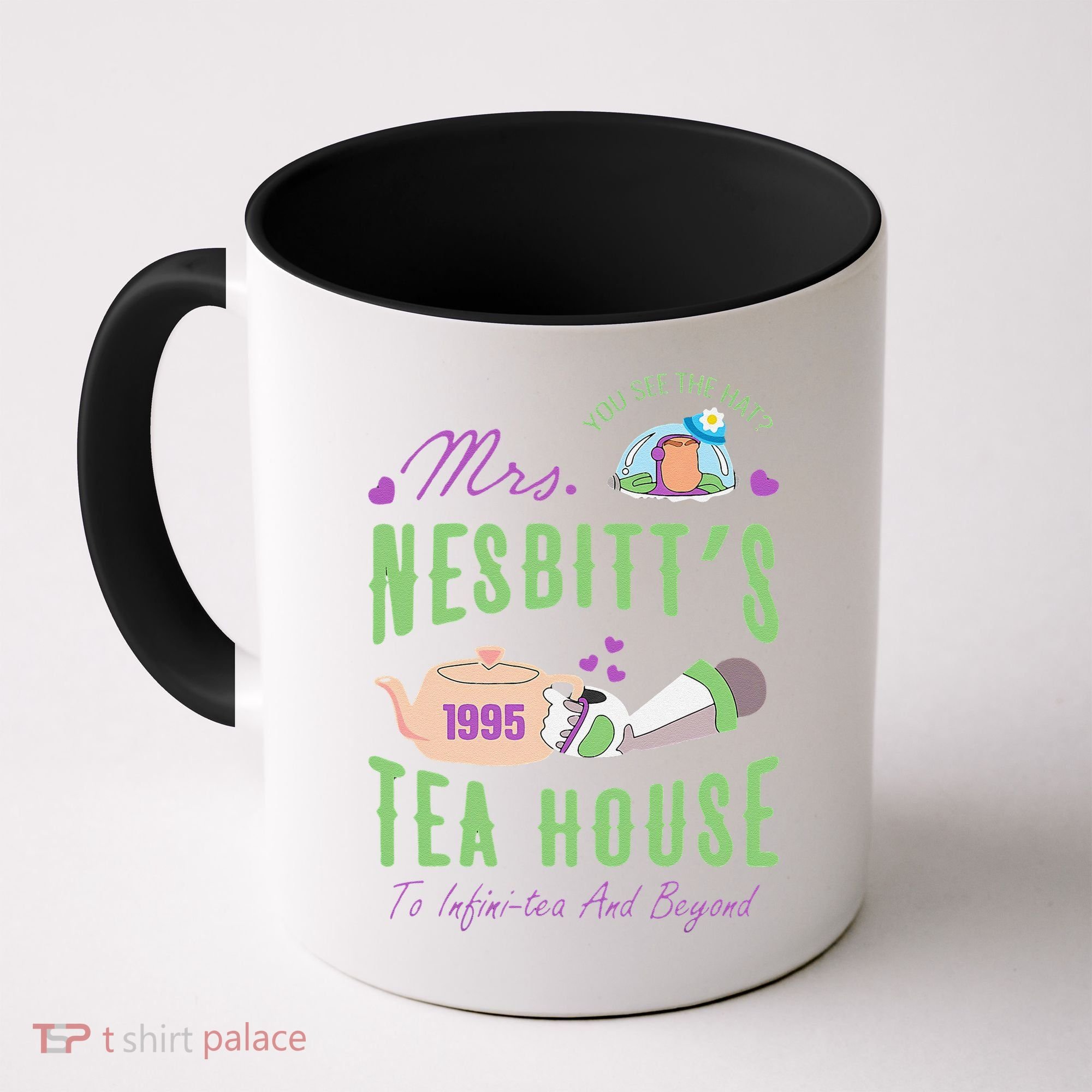 Mrs NesbitS 1995 Tea House Infinitea And Beyond Coffee Mug