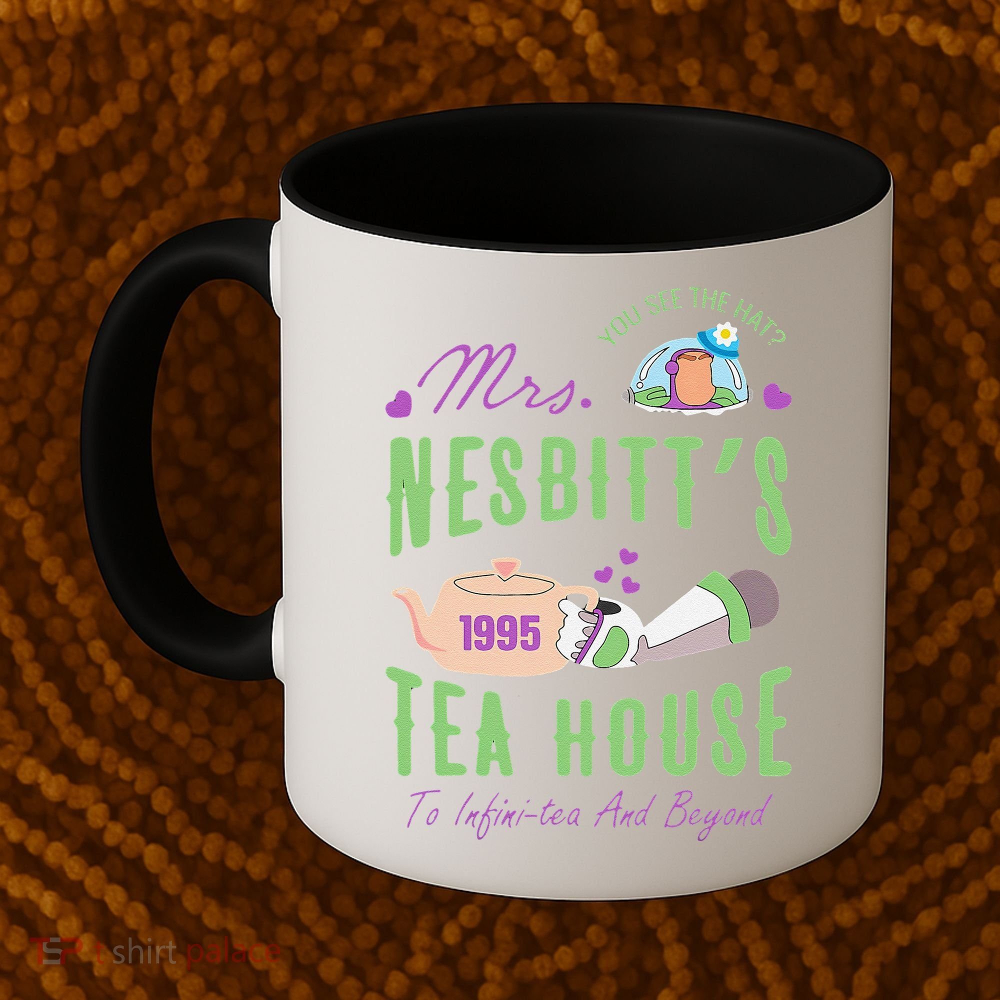 Mrs NesbitS 1995 Tea House Infinitea And Beyond Coffee Mug