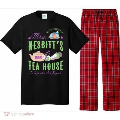 Mrs NesbitS 1995 Tea House Infinitea And Beyond Pajama Set