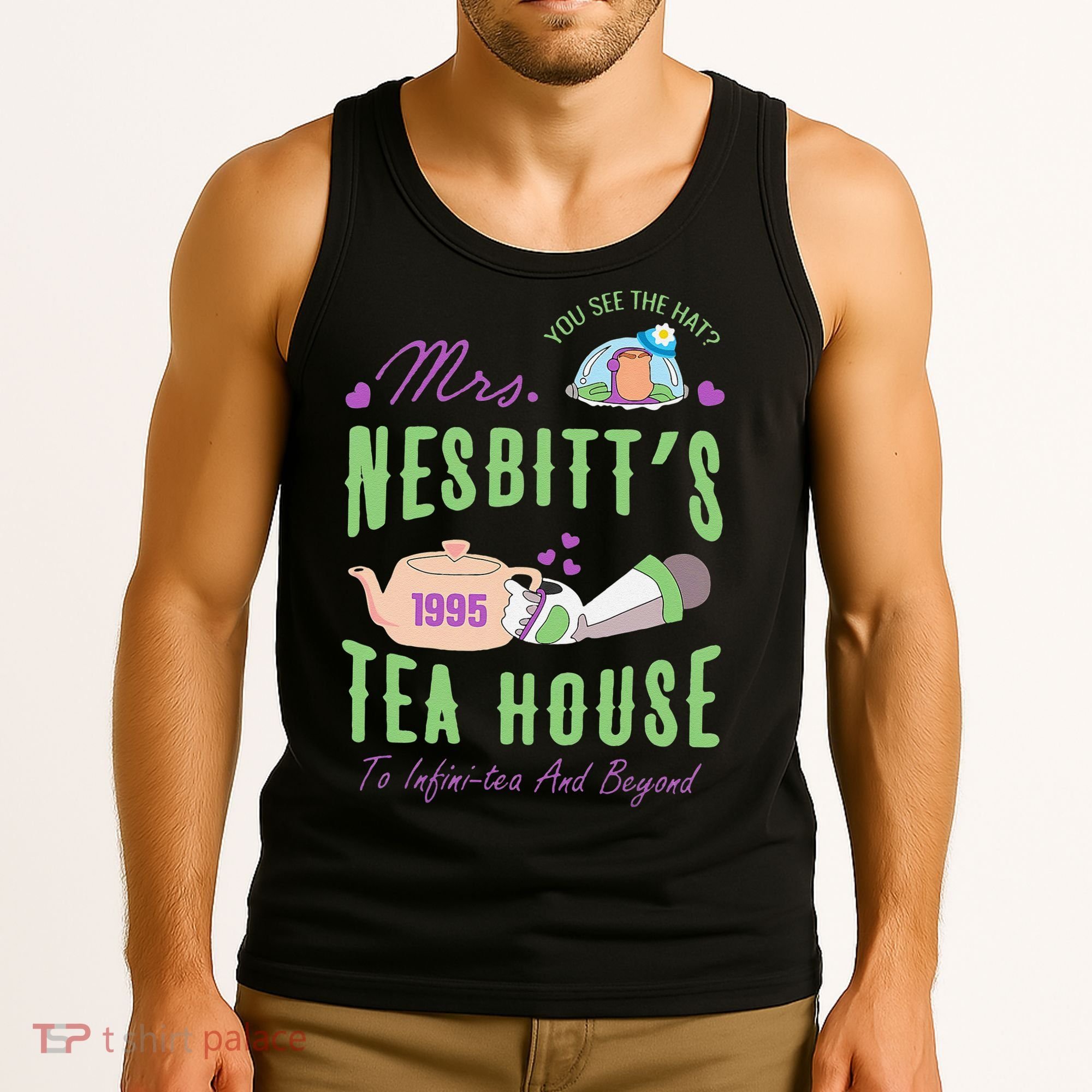 Mrs NesbitS 1995 Tea House Infinitea And Beyond Tank Top