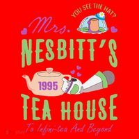 Mrs NesbitS 1995 Tea House Infinitea And Beyond Santa Hat thumb 1