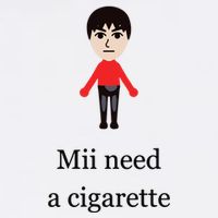 Mii Need A Cigarette Funny Wii Cool Comfort Performance Bucket Hat