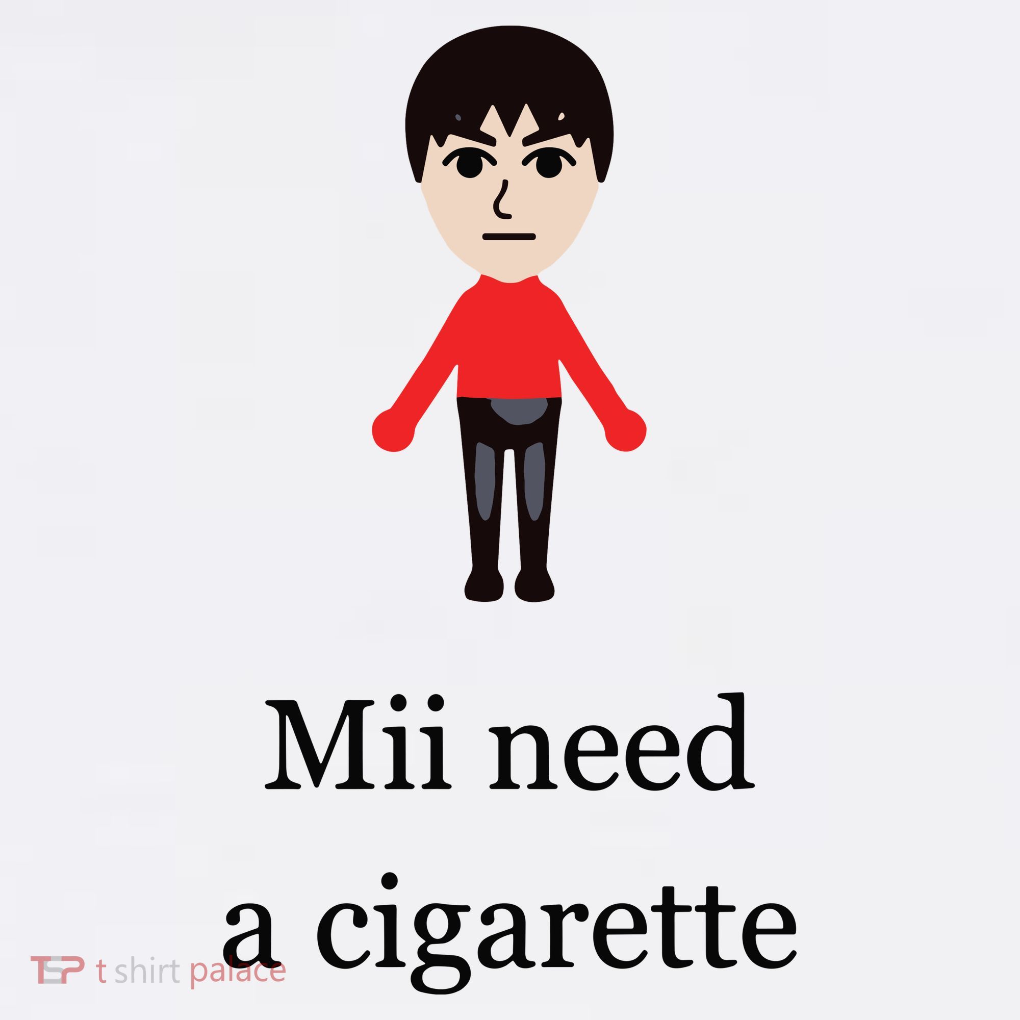 Mii Need A Cigarette Funny Wii Sweatshirt