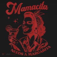 Mamacita Needs A Margarita Retro Coaster thumb 2