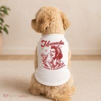 Mamacita Needs A Margarita Retro Doggie Tank thumb 2