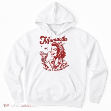 Mamacita Needs A Margarita Retro Hoodie