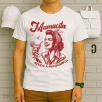 Mamacita Needs A Margarita Retro T-Shirt thumb 6