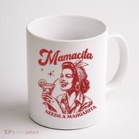 Mamacita Needs A Margarita Retro Coffee Mug thumb 1