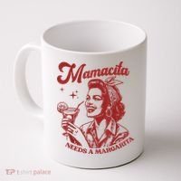 Mamacita Needs A Margarita Retro Coffee Mug thumb 0