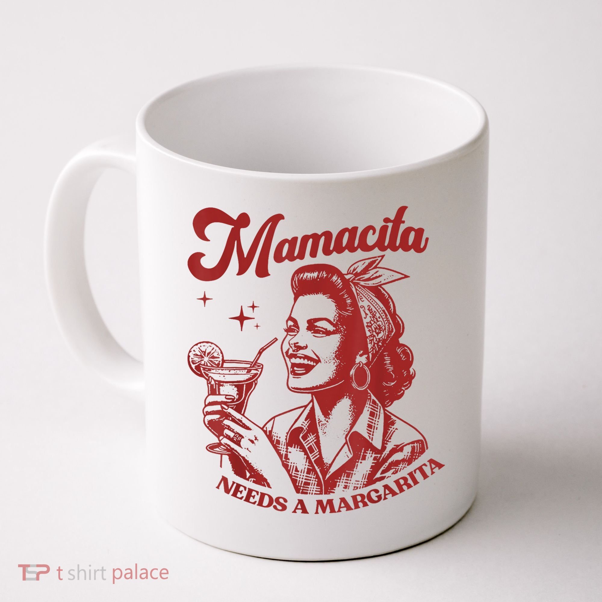 Mamacita Needs A Margarita Retro Coffee Mug