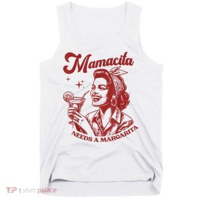 Mamacita Needs A Margarita Retro Tank Top