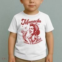 Mamacita Needs A Margarita Retro Toddler T-Shirt thumb 2