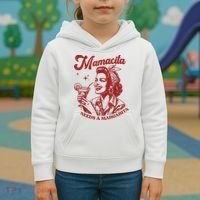 Mamacita Needs A Margarita Retro Kids Hoodie thumb 3