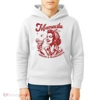 Mamacita Needs A Margarita Retro Kids Hoodie thumb 4