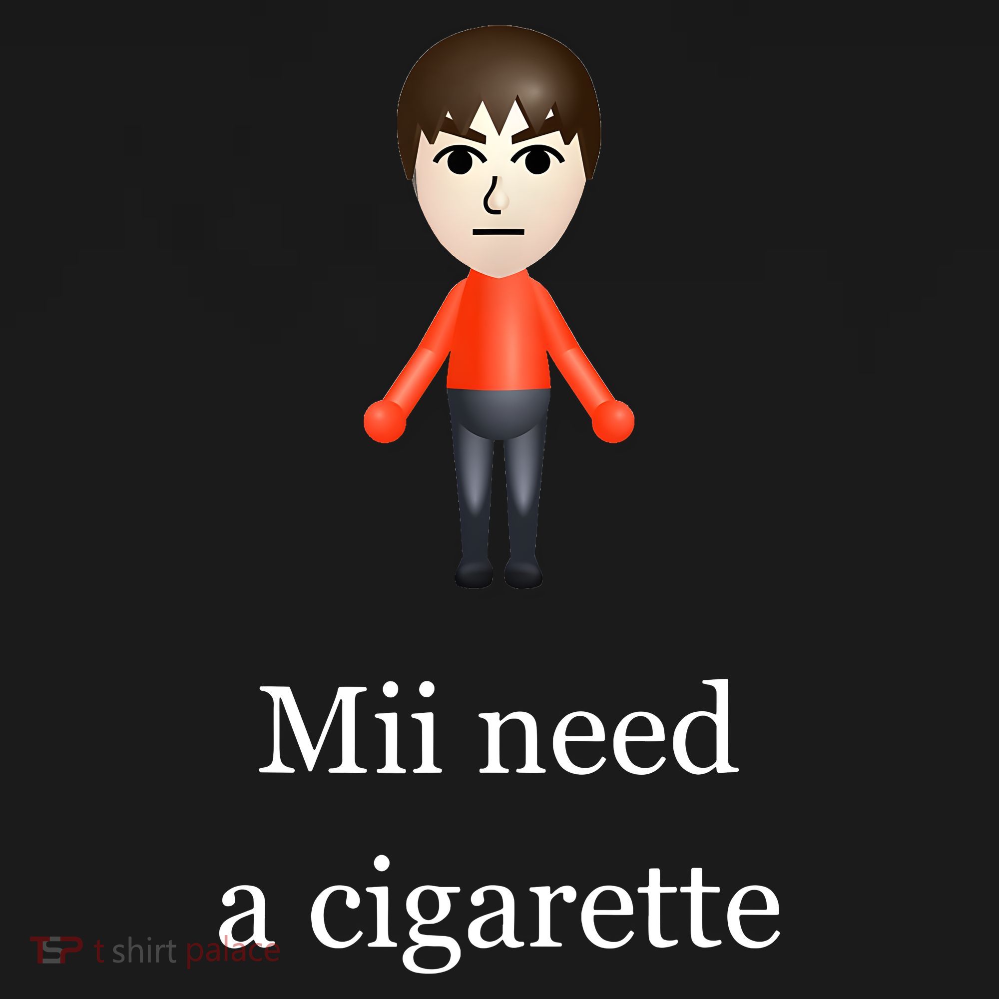 Mii Need A Cigarette USA-Made Doggie Bandana