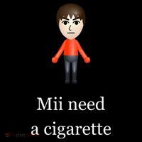 Mii Need A Cigarette Apron thumb 3