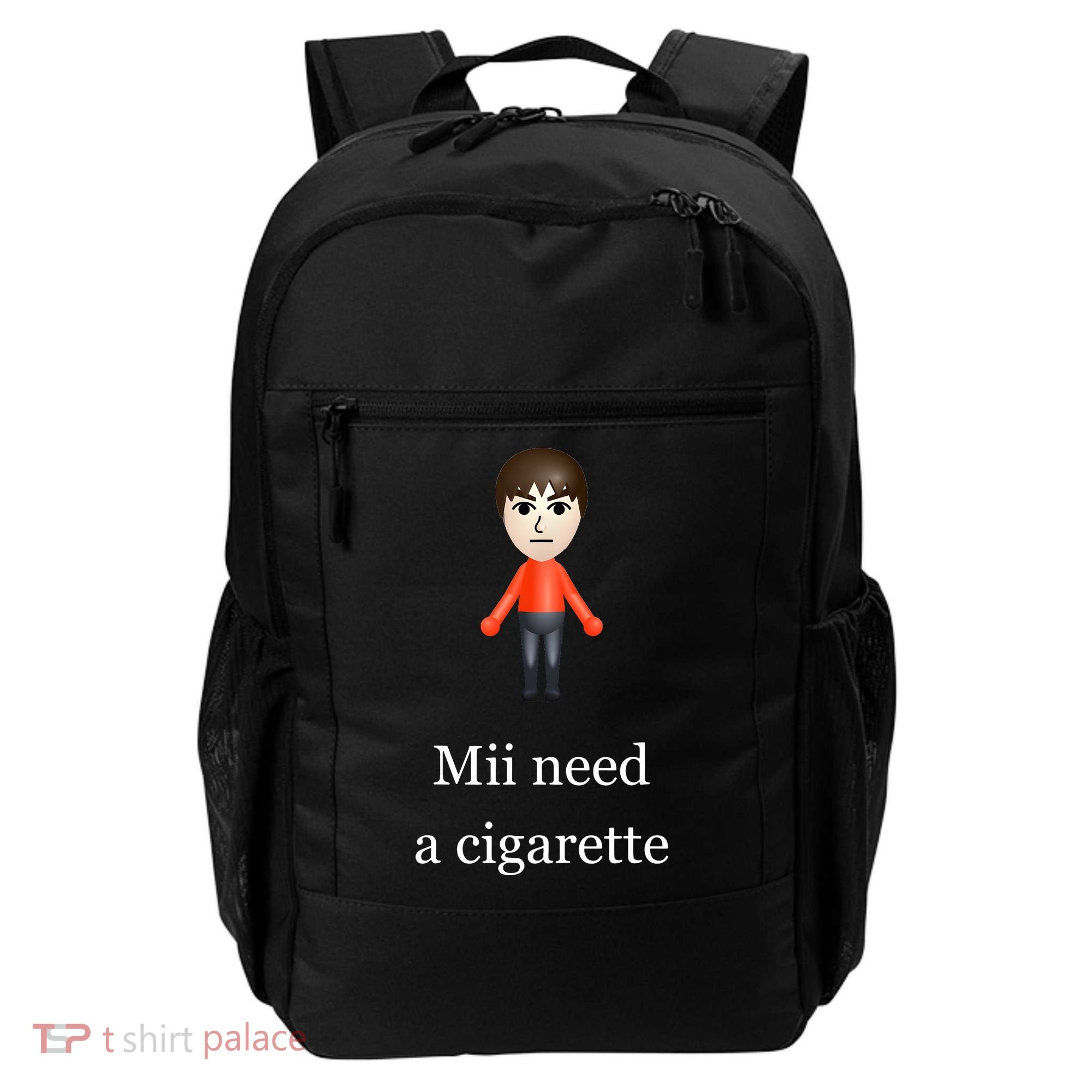 Mii Need A Cigarette Backpack