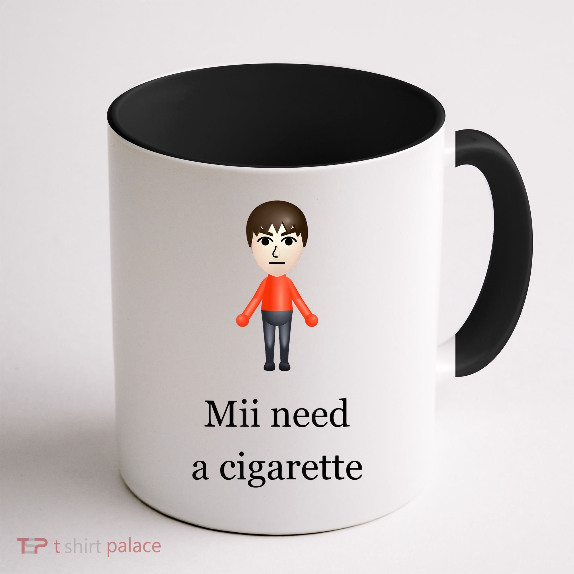 Mii Need A Cigarette Coffee Mug