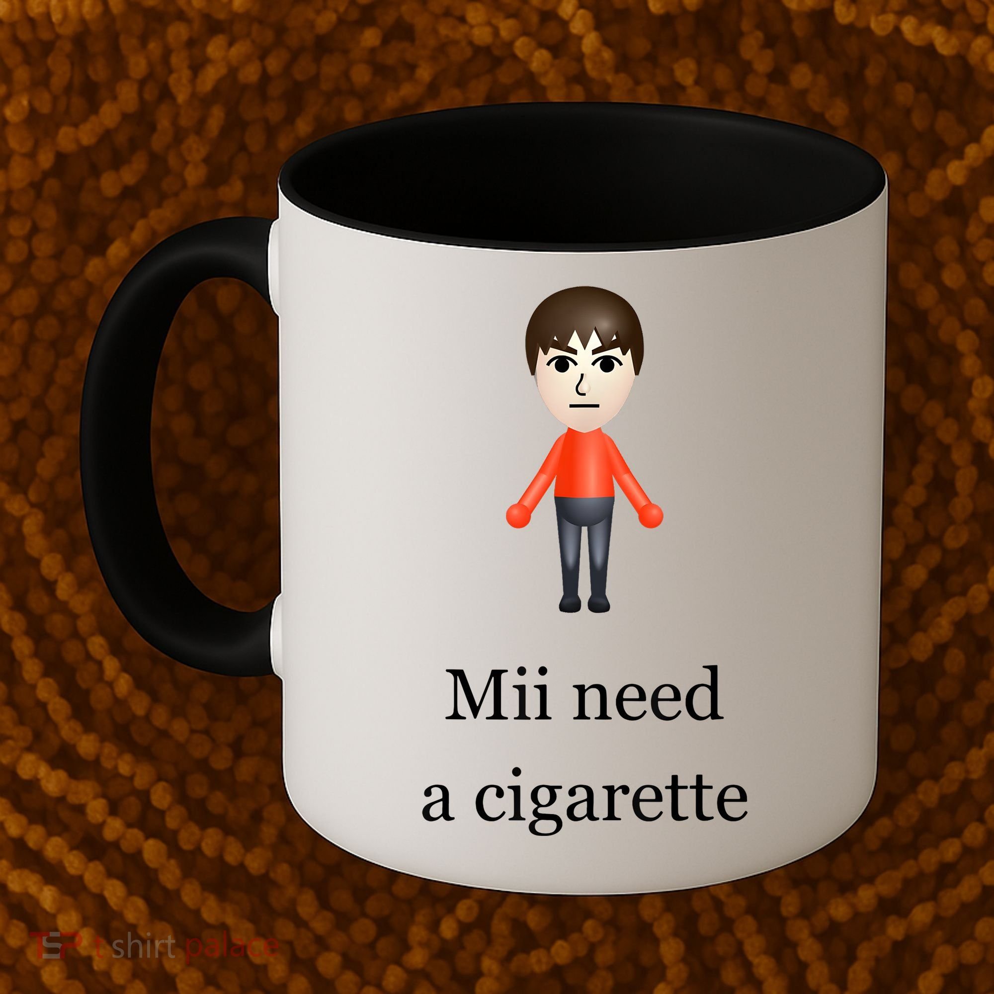Mii Need A Cigarette Coffee Mug