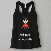 Mii Need A Cigarette Women's Tank Top thumb 3