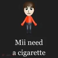 Mii Need A Cigarette Hat thumb 2