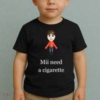 Mii Need A Cigarette Toddler T-Shirt thumb 2