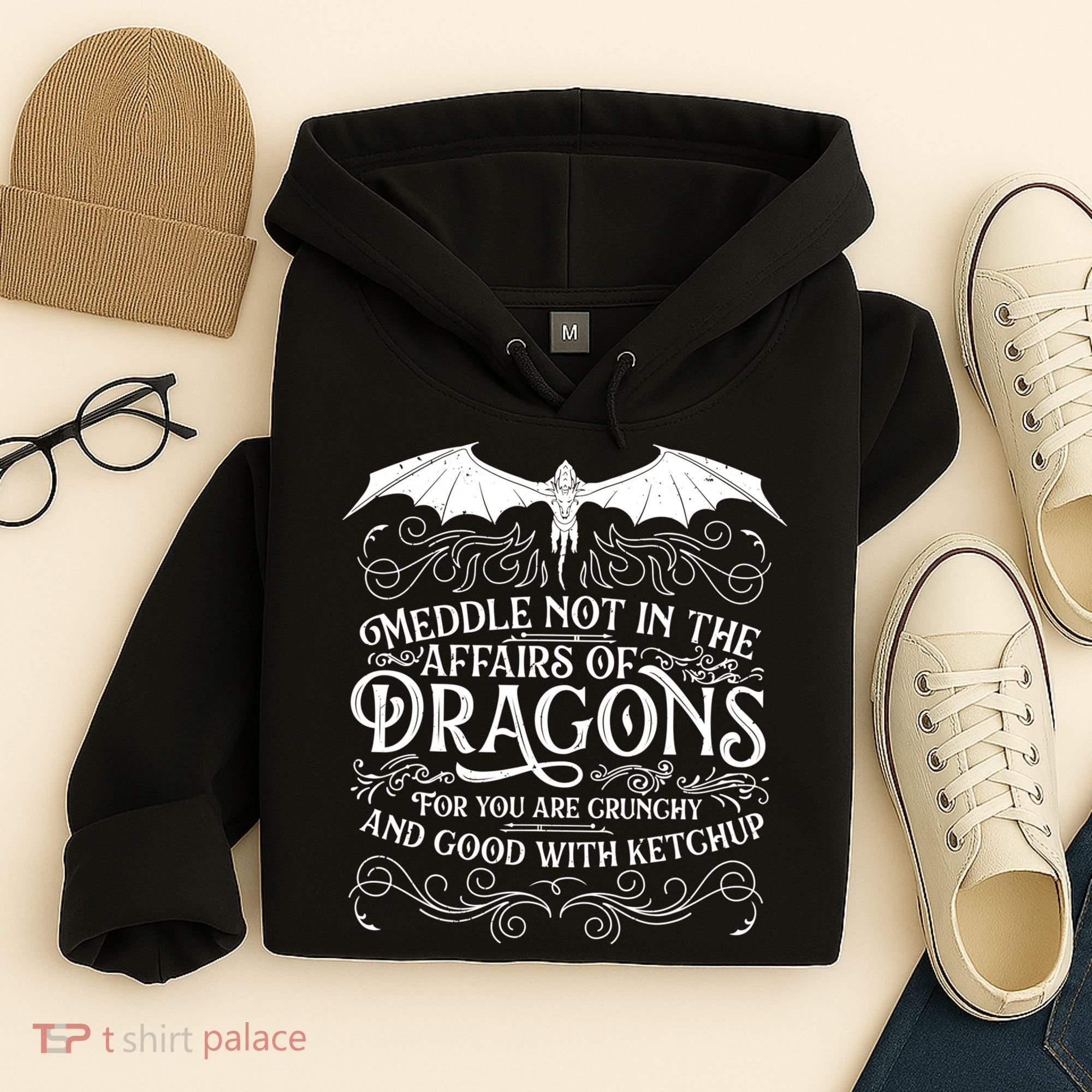 Meddle Not Affairs Dragons Tshirt, Mens Dragon TShirt Hoodie