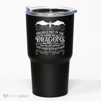 Meddle Not Affairs Dragons Tshirt, Mens Dragon TShirt Tumbler thumb 0