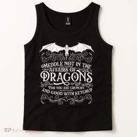 Meddle Not Affairs Dragons Tshirt, Mens Dragon TShirt Tank Top thumb 2