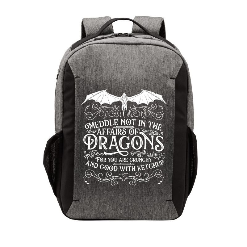 Meddle Not Affairs Dragons Tshirt, Mens Dragon TShirt Vector Backpack