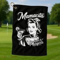 Mamacita Needs A Margarita Golf Towel thumb 1