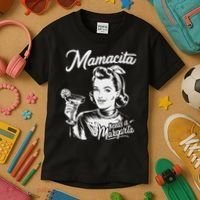 Mamacita Needs A Margarita Kids T-Shirt thumb 3
