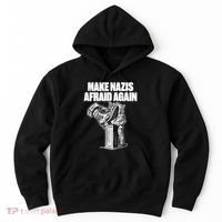 Make Nazis Afraid Again Hoodie thumb 0
