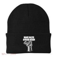 Make Nazis Afraid Again Beanie thumb 0