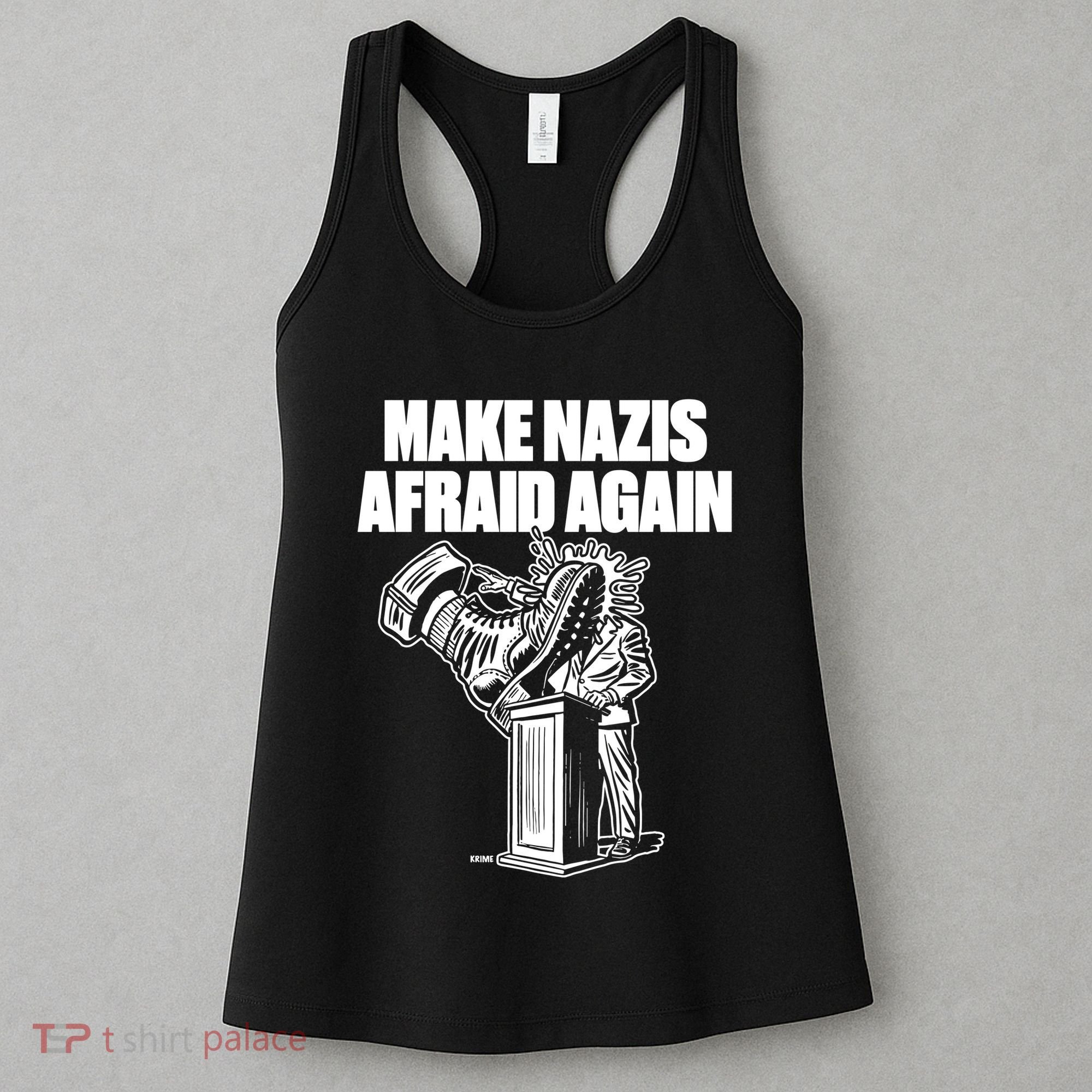 Make Nazis Afraid Again Women's Tank Top