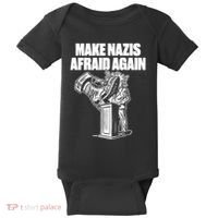 Make Nazis Afraid Again Baby Bodysuit thumb 0