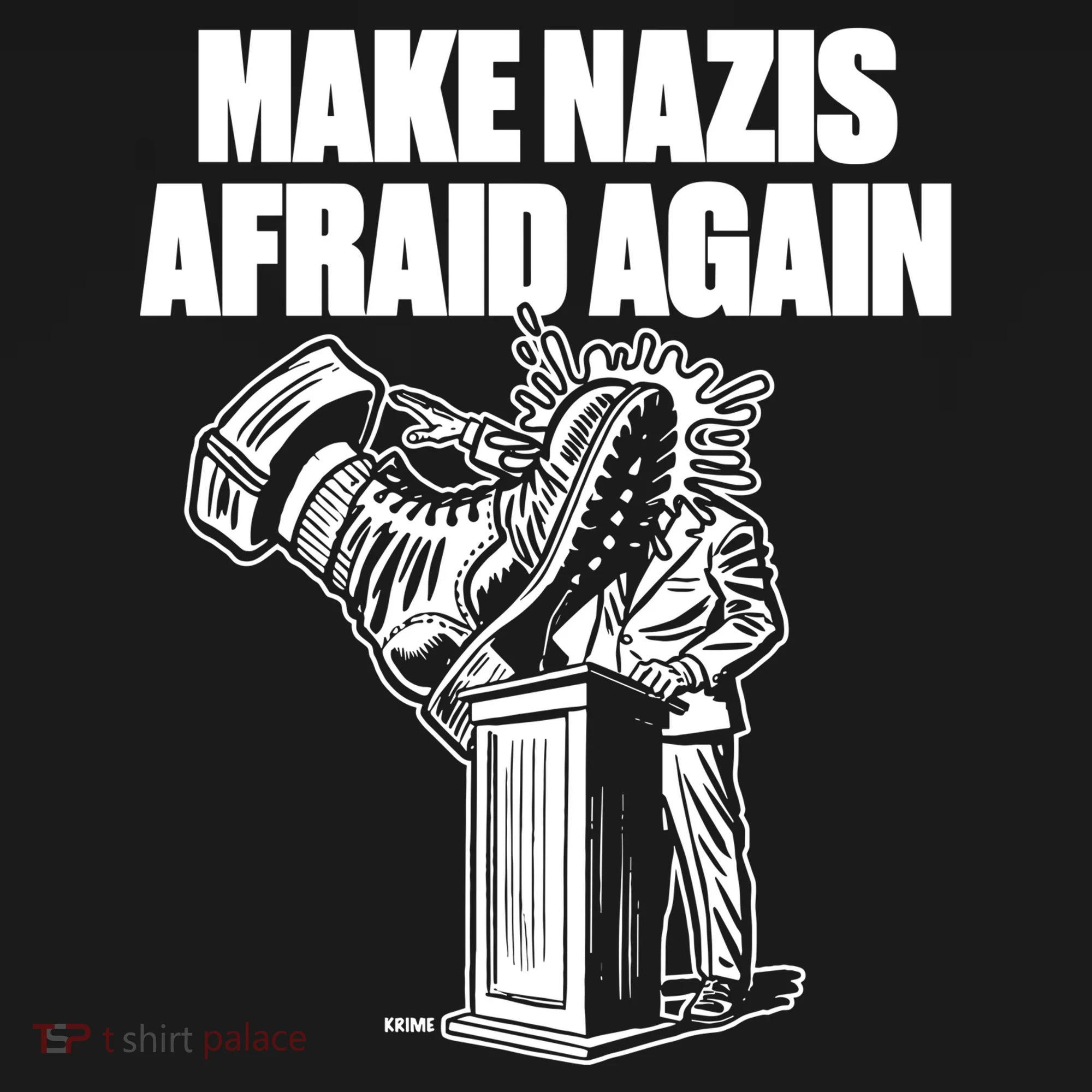 Make Nazis Afraid Again Baby Bodysuit