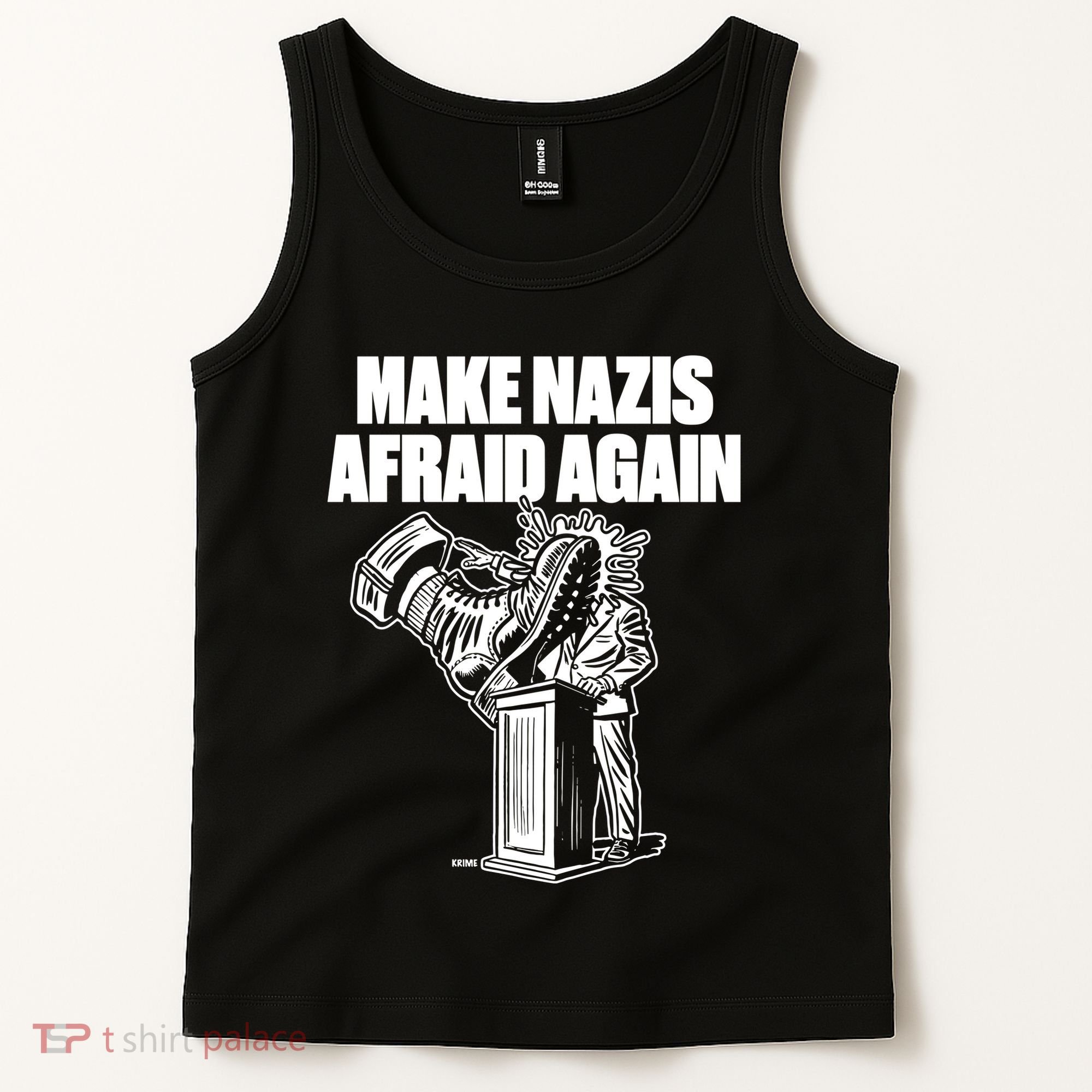 Make Nazis Afraid Again Tank Top