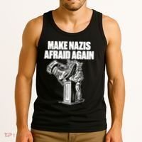 Make Nazis Afraid Again Tank Top thumb 3