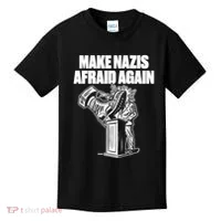 Make Nazis Afraid Again Kids T-Shirt thumb 0