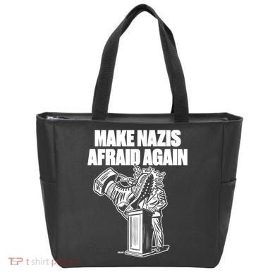 Make Nazis Afraid Again Tote Bag
