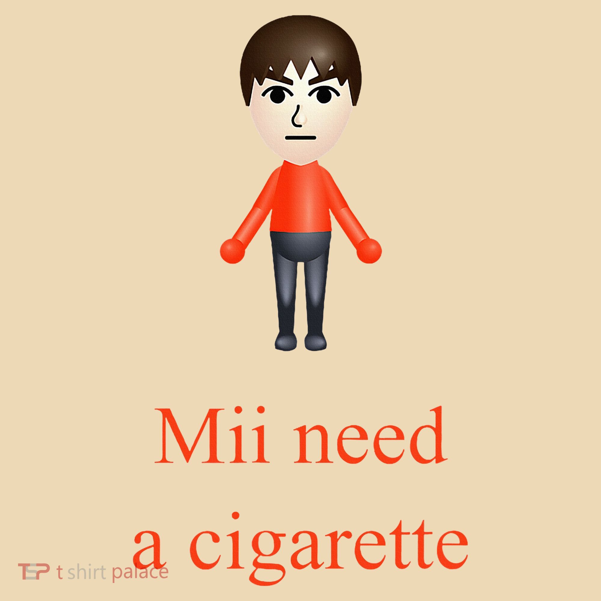 Mii Need A Cigarette Tote Bag
