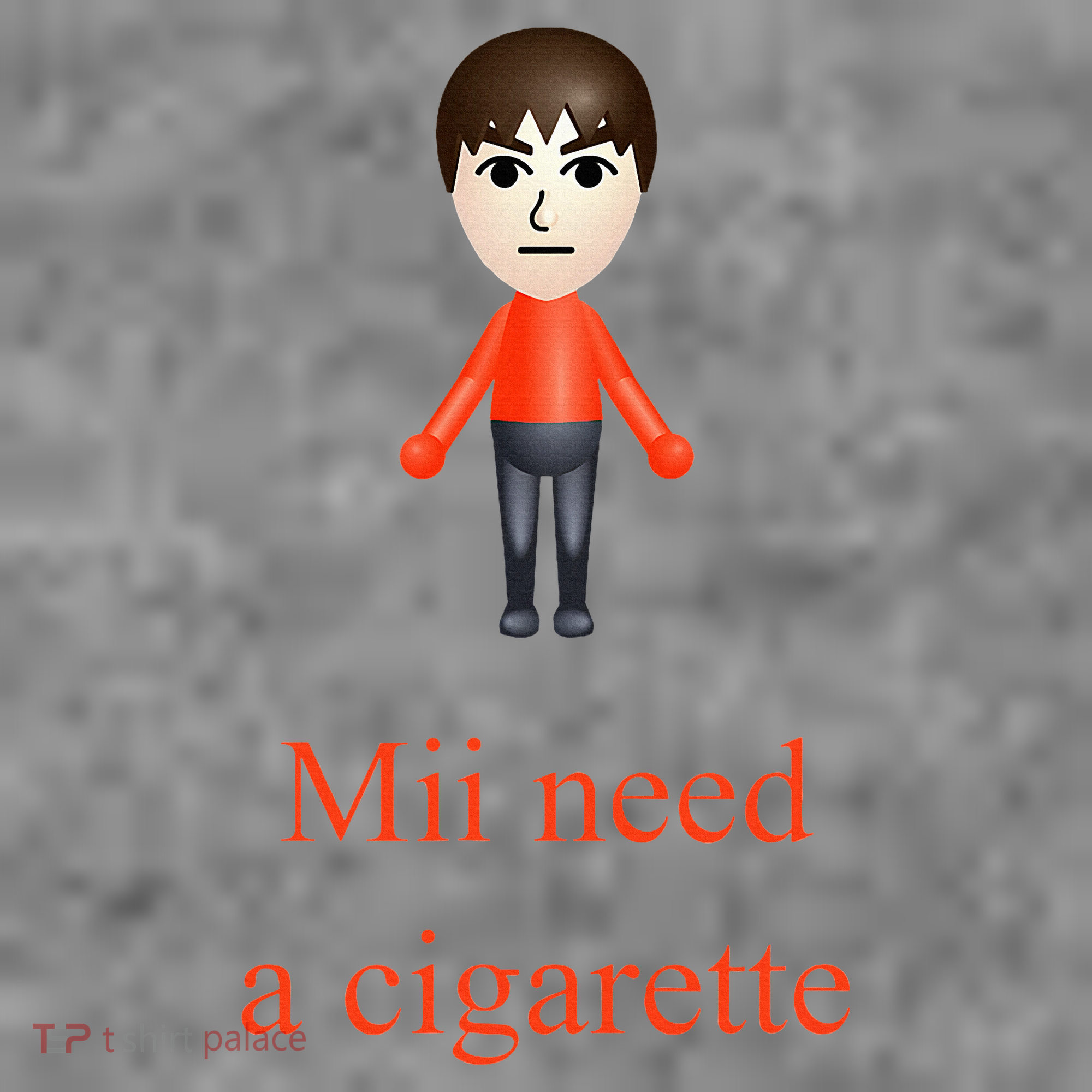 Mii Need A Cigarette Toddler Hoodie