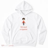 Mii Need A Cigarette Hoodie thumb 0