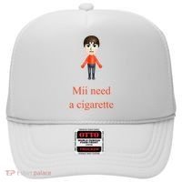 Mii Need A Cigarette Hat thumb 0