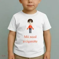 Mii Need A Cigarette Toddler T-Shirt thumb 2