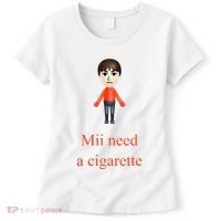 Mii Need A Cigarette Women's T-Shirt thumb 0