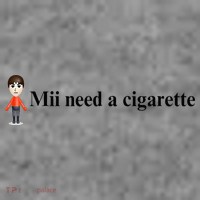 Mii Need A Cigarette Toddler Hoodie thumb 2